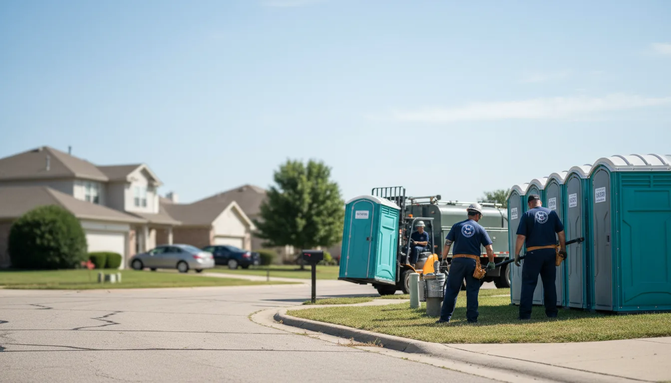 Porta Potty Rental in Hanover, IL near me